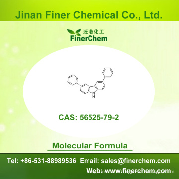 Cas 56525-79-2 | 3,6-Diphenyl-9H-carbazol | OLED Zwischenprodukte | Aufrechtzuerhalten 56525-79-2 | Fabrikpreis; Großer Vorrat